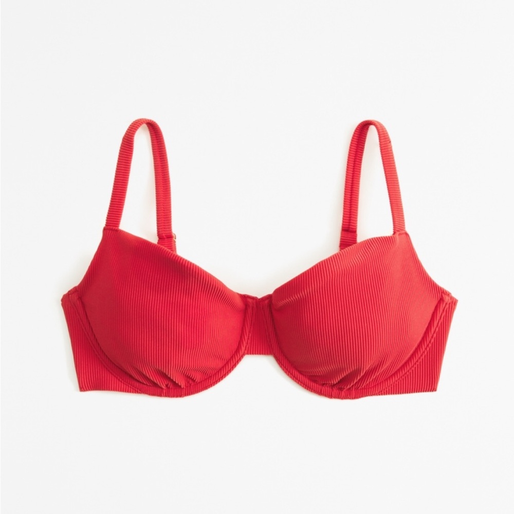 Abercrombie Curve Love 90s Clean Underwire Bikini Top